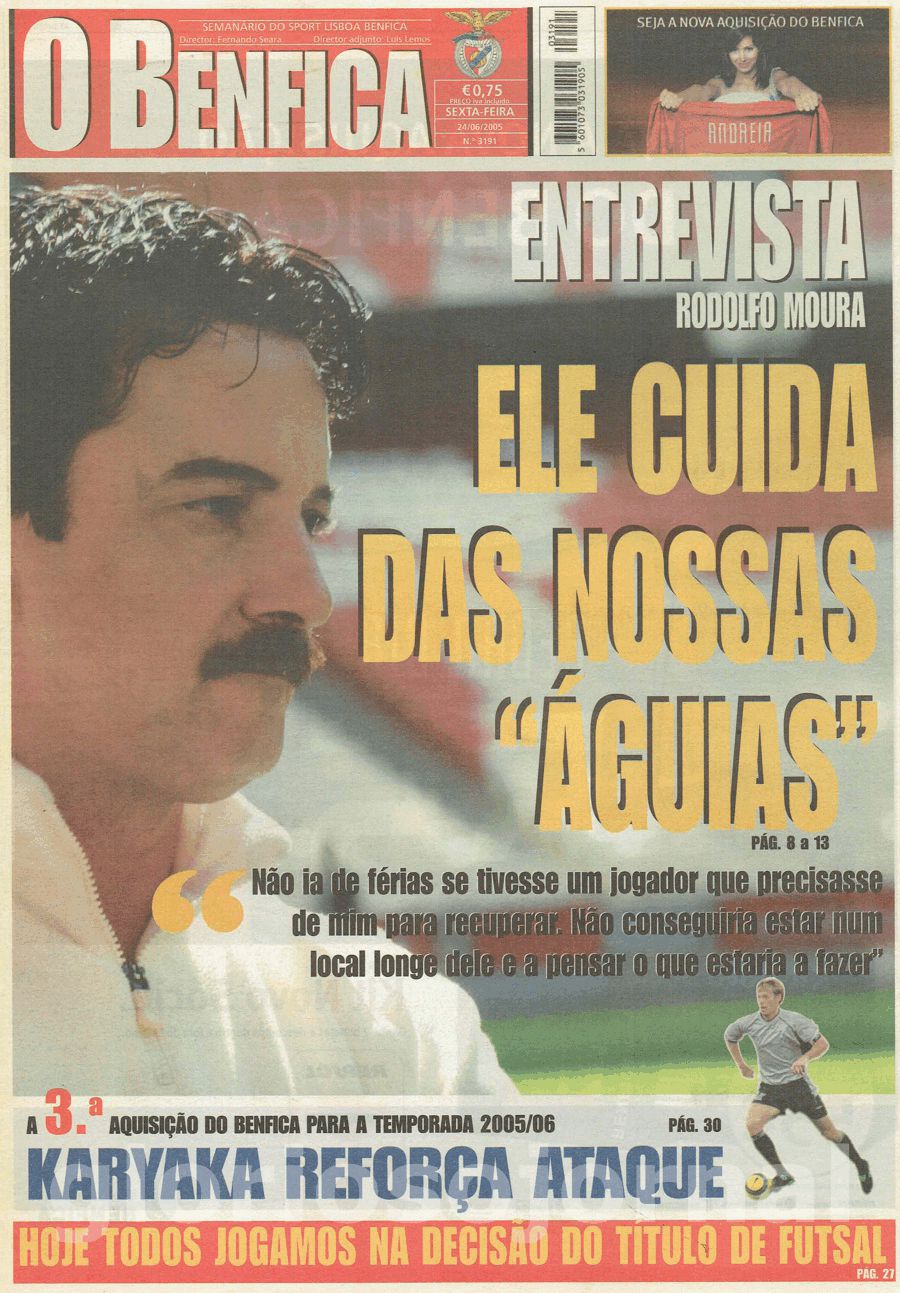 jornal o benfica 3191 2005-06-24